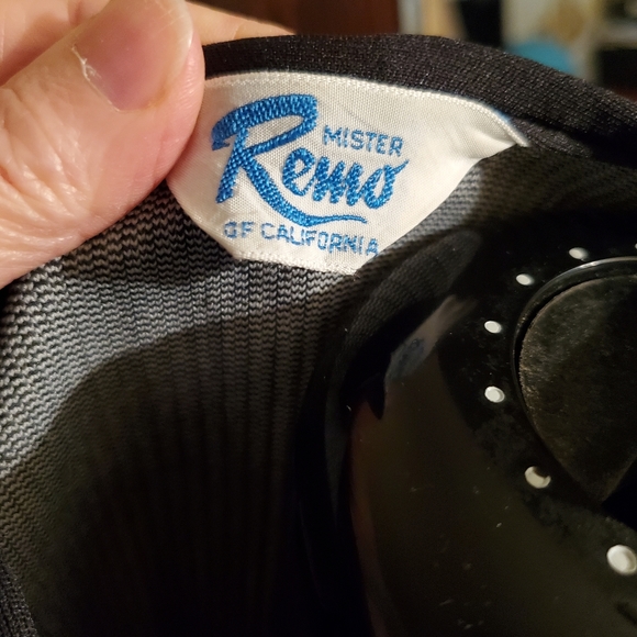 Vintage Mister Remo Black White Print Top - Picture 9 of 9